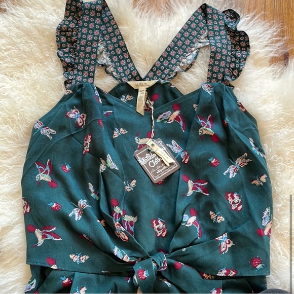 NWT Matilda Jane Matilda Jane Evergreen Dream Jumpsuit Small - Picture 4 of 9